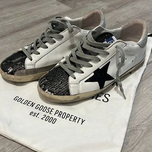 White Golden Goose women’s sneakers